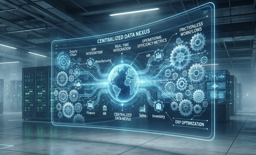 Centralize Data, Minimize Operational Friction with our ERP Solutions