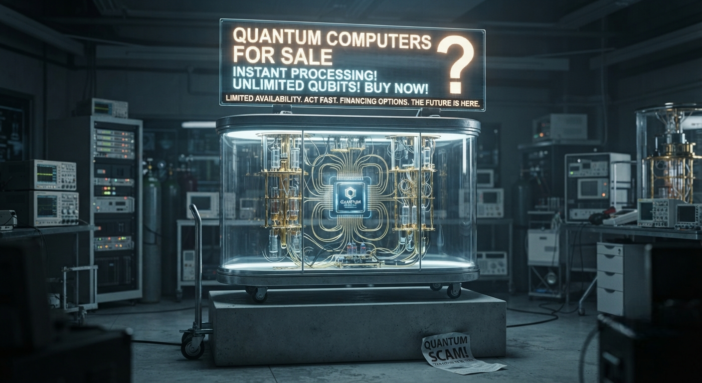 The Truth About Quantum Computing Marketing Scams
